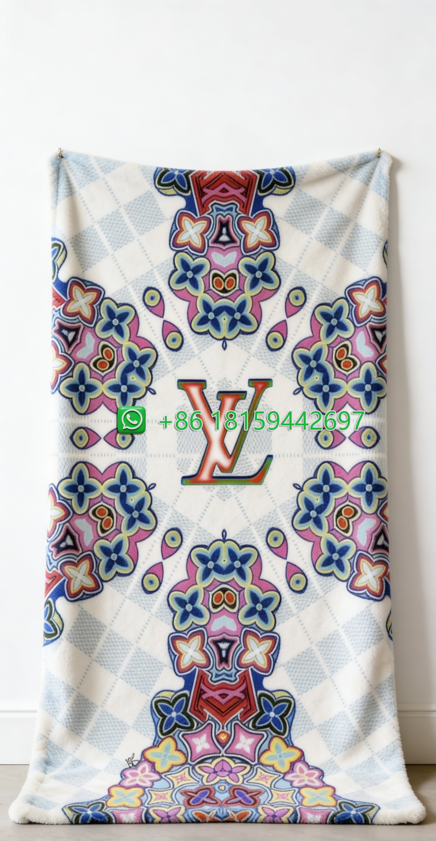 Louis Vuitton Throw Blankets